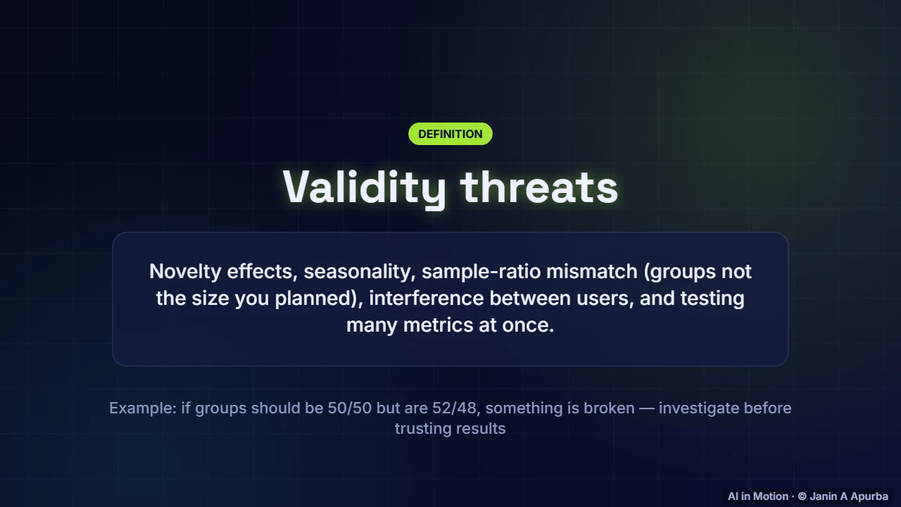 Pitfalls — A/B Testing and Responsible ML in Production