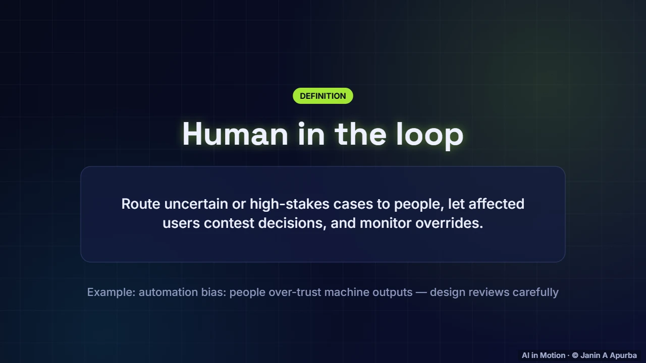 Human oversight — A/B Testing and Responsible ML in Production