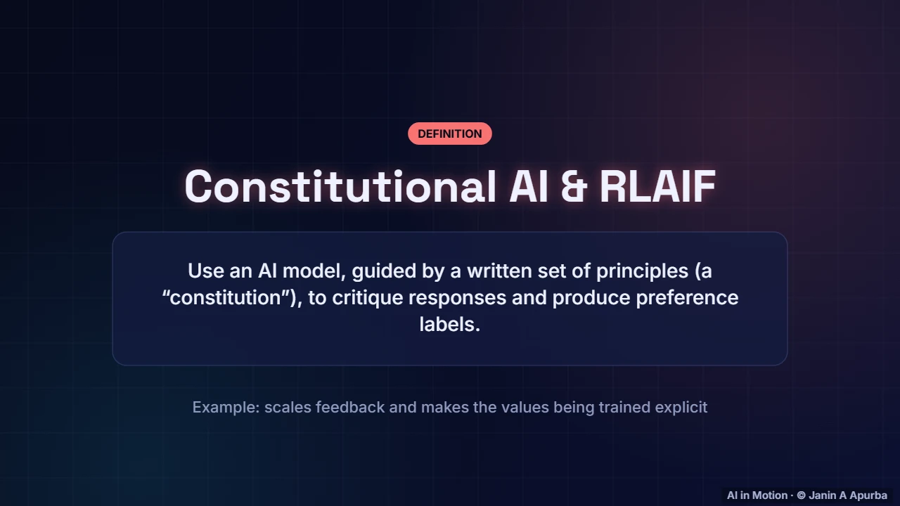 AI feedback — Aligning LLMs: Instruction Tuning, RLHF and DPO
