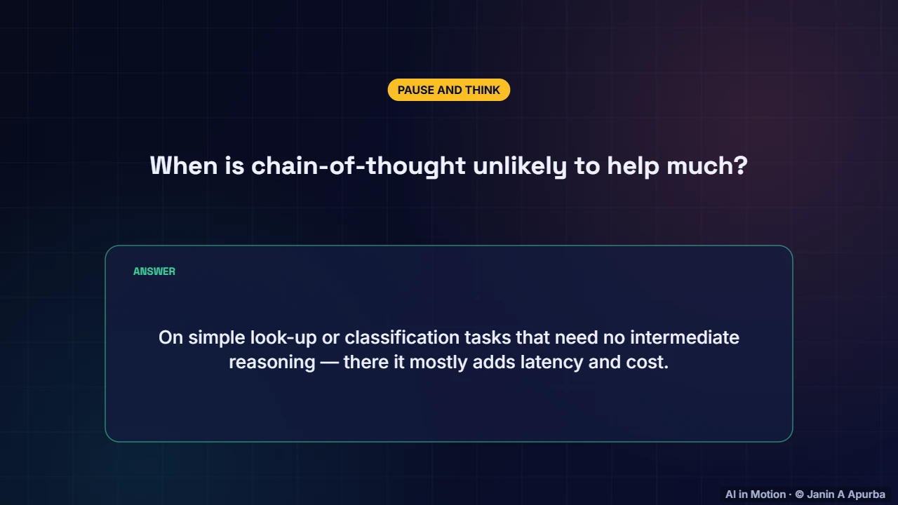 Pause and think — Building with LLMs: Prompting, RAG and Agents