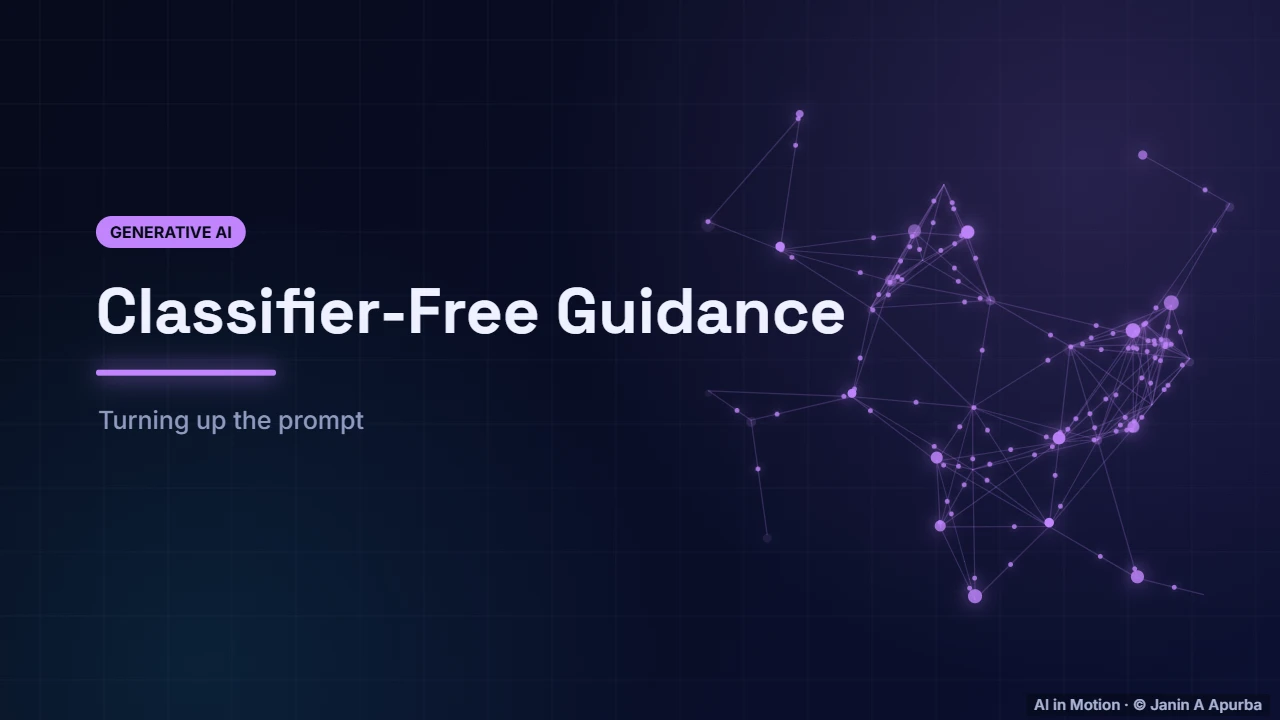 Introduction — Classifier-Free Guidance