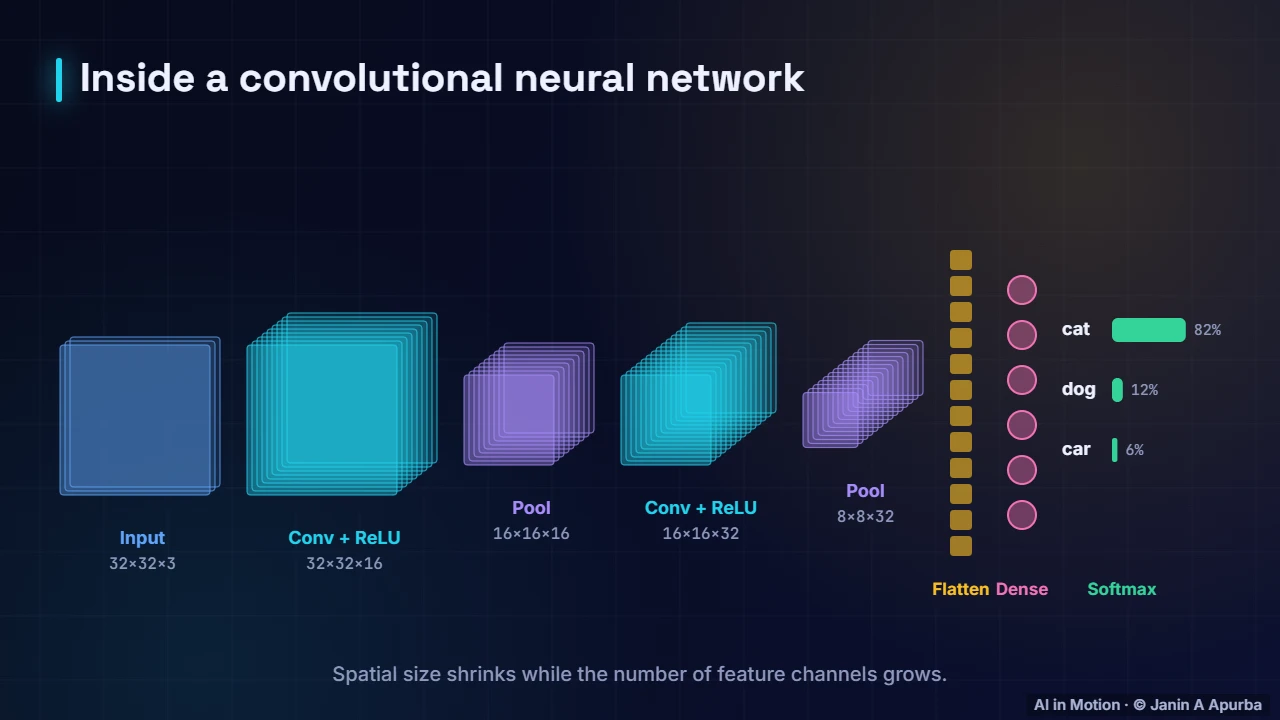 A complete CNN — Convolutional Neural Networks: A Deep Dive