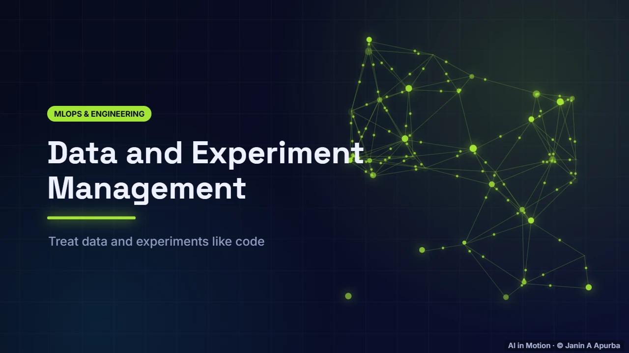 Introduction — Data Pipelines, Versioning and Experiment Tracking