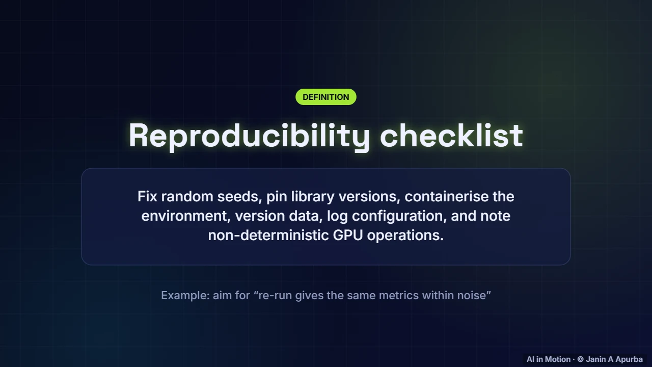 Reproducibility — Data Pipelines, Versioning and Experiment Tracking