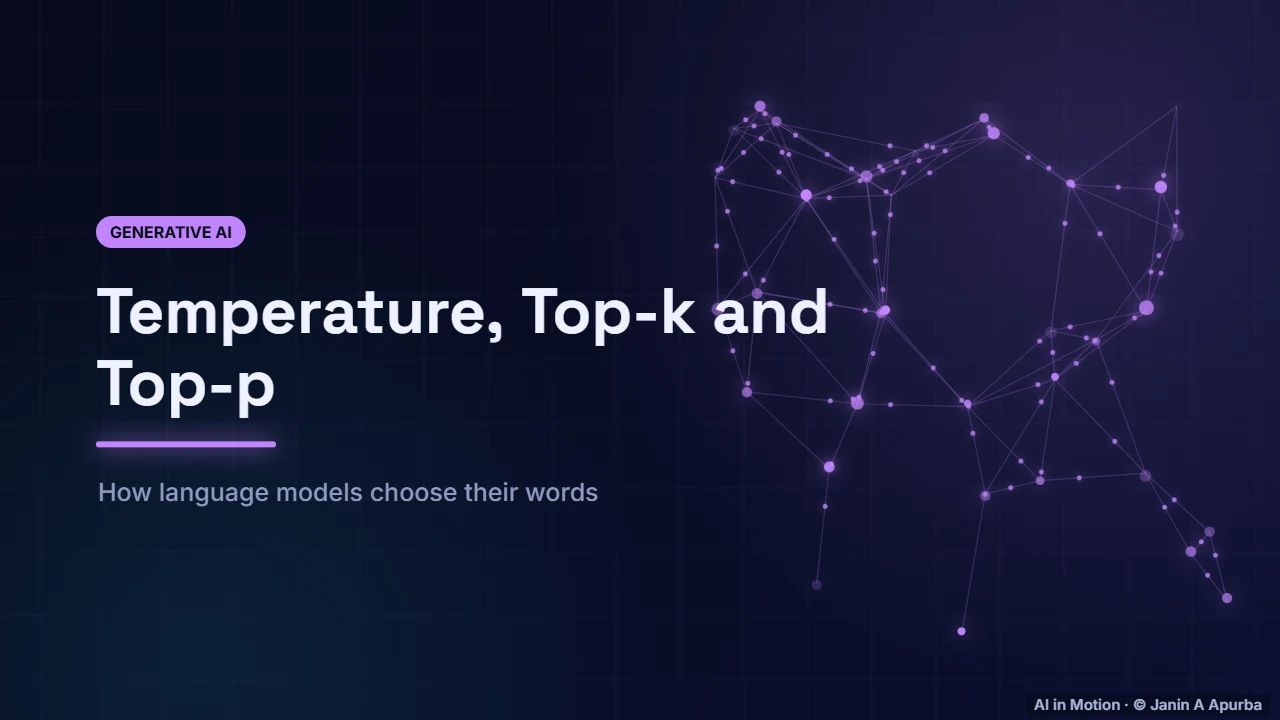 Introduction — Decoding: Temperature, Top-k and Top-p