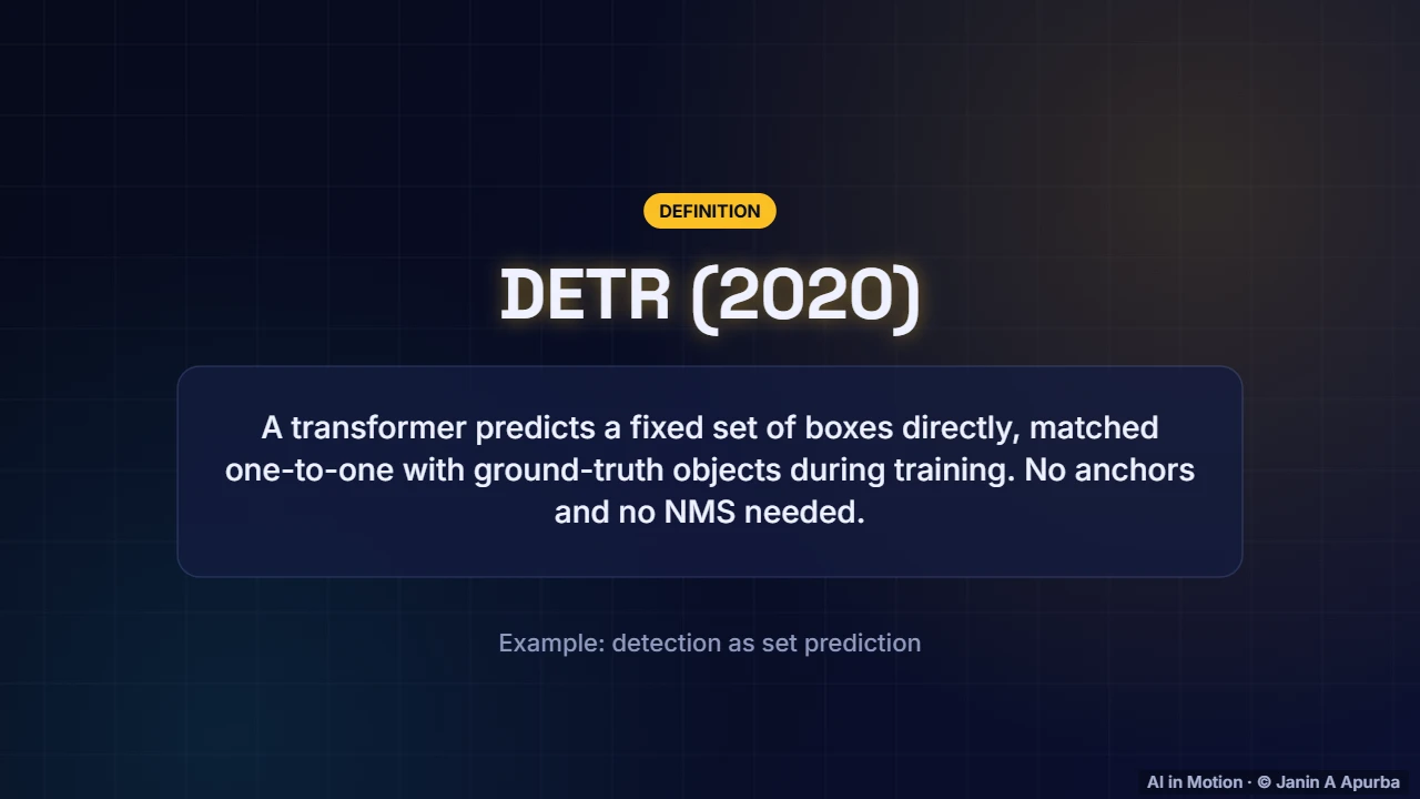 Transformers for detection — Object Detection and Segmentation: A Deep Dive