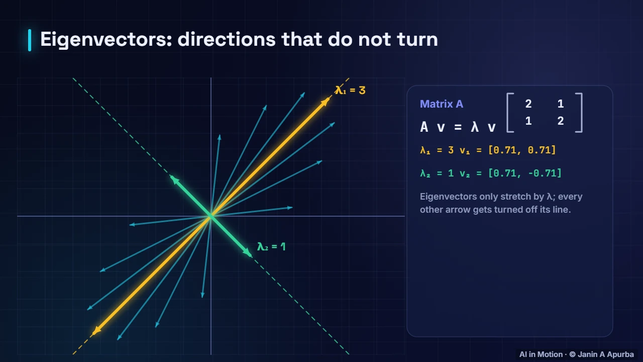 Eigenvectors — Eigenvectors, SVD and PCA