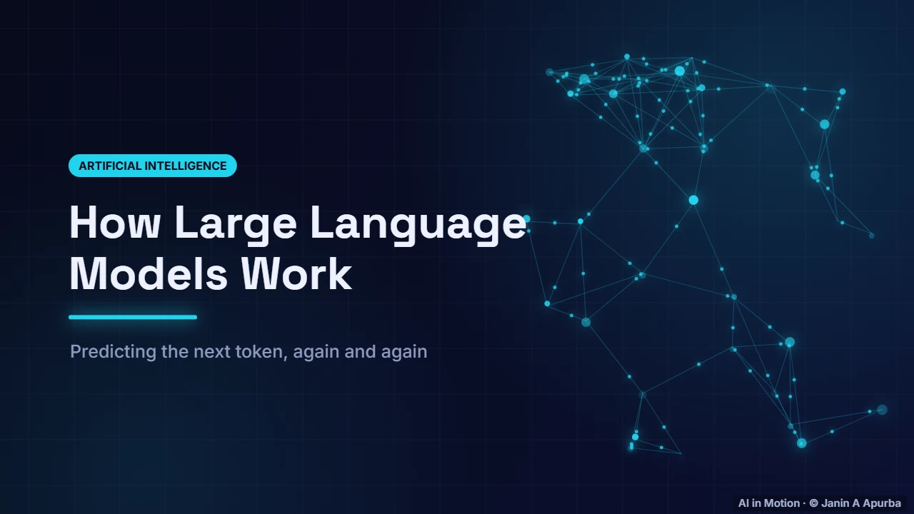 Introduction — How Large Language Models Work