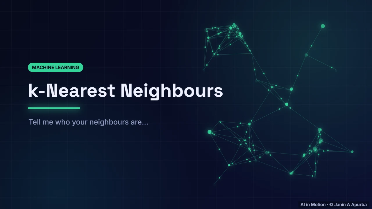 Introduction — k-Nearest Neighbours: Learning by Similarity