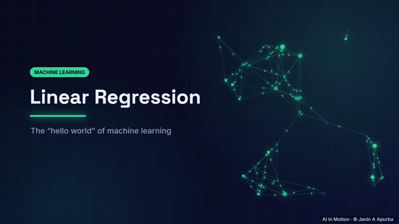 Introduction — Linear Regression, Visually