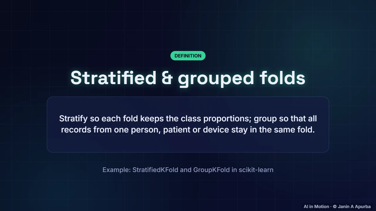 Stratified and grouped splits — Evaluating Machine Learning Models: A Deep Dive