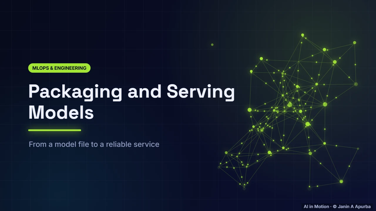 Introduction — Packaging and Serving Models