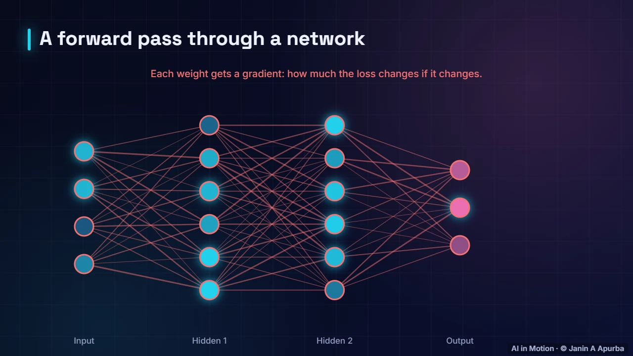 Forward and backward — Training Deep Neural Networks: A Practical Deep Dive