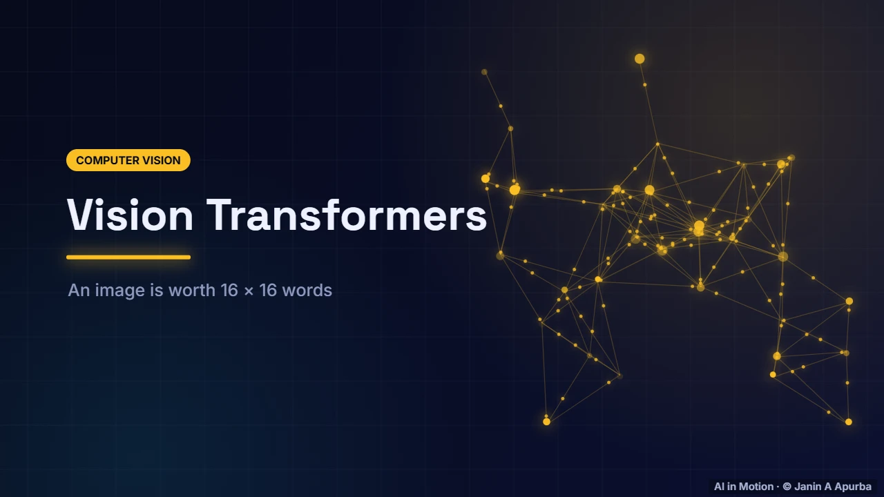 Introduction — Vision Transformers: Images as Patches