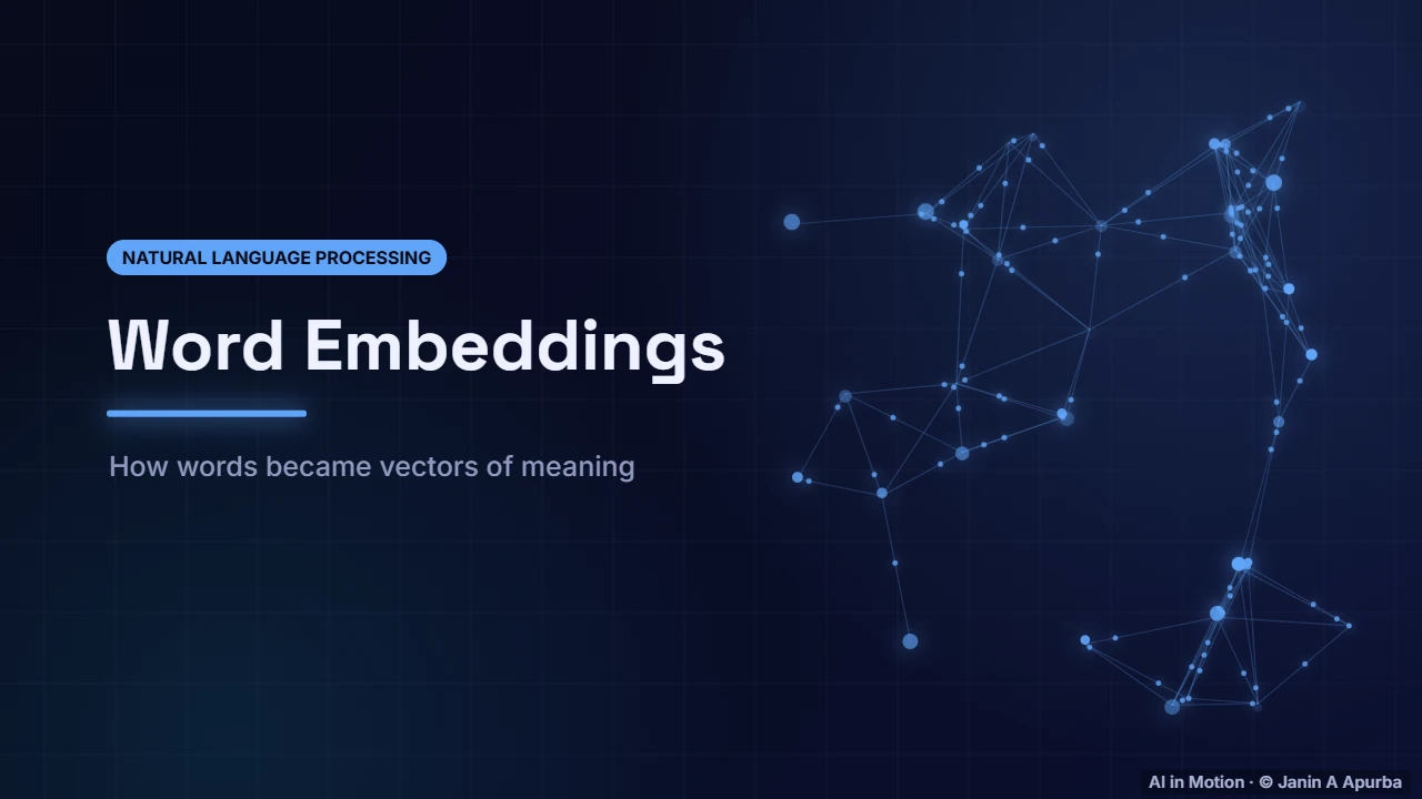 Introduction — Word Embeddings: A Deep Dive